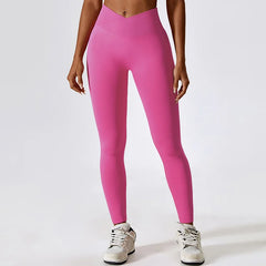 Sport Pants Tights Seamless Fitness Leggings Women Clothing High Waist Scrunch