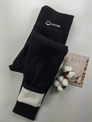 Winter Thermal Leggings Women -15 ℃ Velvet Cotton Slim Tights Fleece Pants