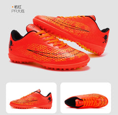 Men's Soccer Shoes Kids Children Low Top Futsal Society Training Football Boots