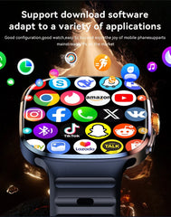 M99 Smartwatch 5G With 2.4inch Amoled Screen 900W Rotating Camera WIFI GPS Position Compass NFC Bluetooth 1024GB Smart Watch