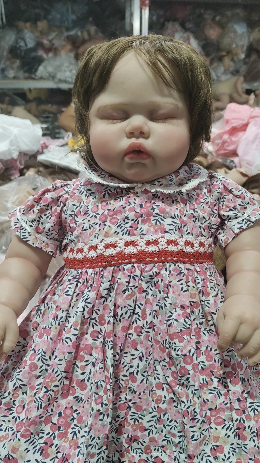 NPK New Arrival 25inch Huge Size Reborn Doll Kit Pickle Fresh Color Soft touch with Cloth Body Unfinished Doll Parts