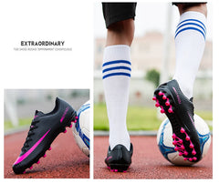 Soccer Shoes Football Boots Hight Quality Outdoor Training Cleats Turf Ankle