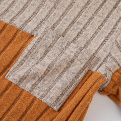 2025 Boys Autumn Winter Long Sleeve sweater suits Solid Color Block Pants Set Kids Outfit Casual Comfortable Clothing