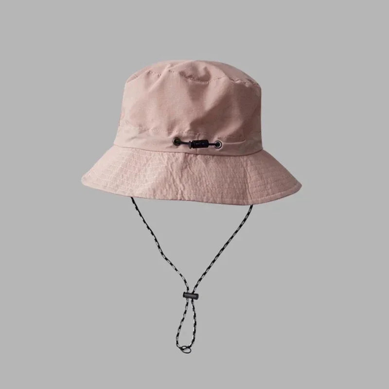 Quick Drying Fisherman Caps Women Men Summer Outdoor Beach Panama Hats Waterproof Camping Hiking Foldable Bob Bucket Sunhats