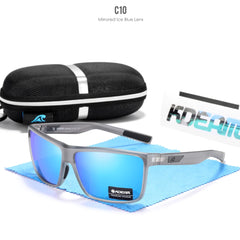 Sunglasses Men Polarized 100% UV Protection Sun Glasses Integral Spring