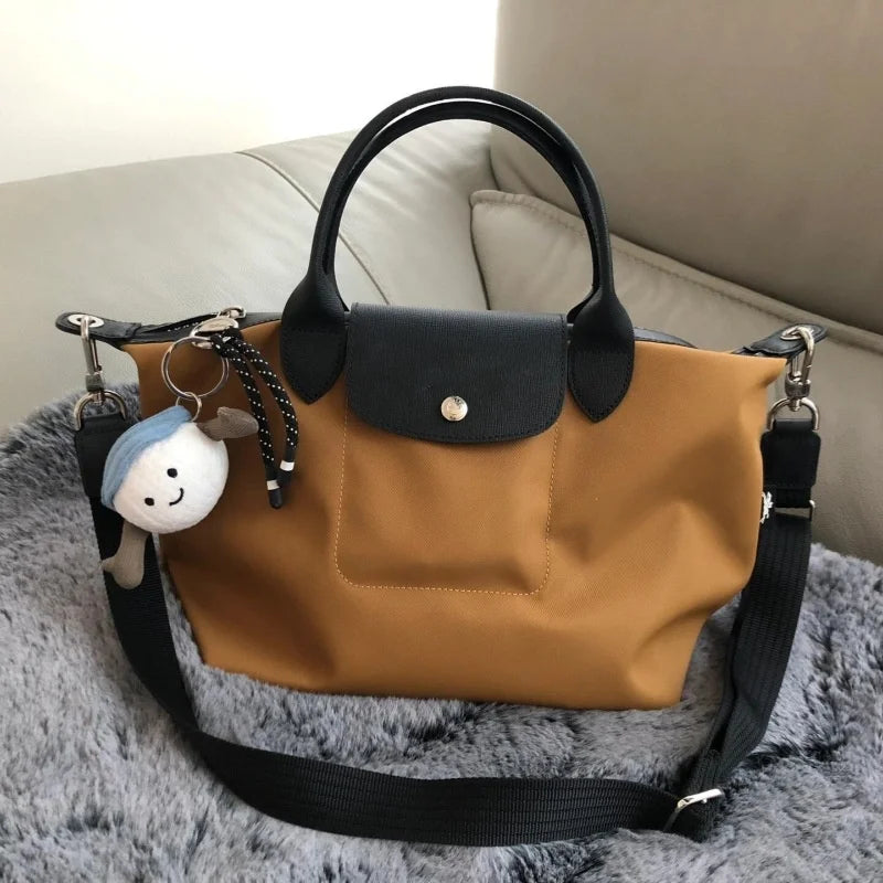 Women's hobos bag, energy twill crossbody carrying bag