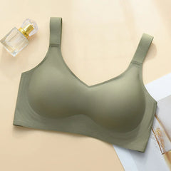 Seamless Bra For Big Breasts, Slim Fit, Push-up Anti-sagging, Wire-free