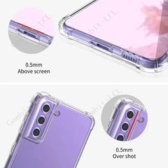 Anti-Falling Soft TPU Case For Samsung Galaxy A13 4G 5G A33 A53 A73 A72 A12 A22 A22s A32 A52 A52S A03 Core Clear Protector Cover
