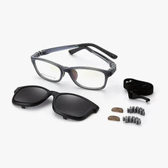 Sunglasses Polarized Clips On Glasses Child 0 Diopter Prescription Optic Myopia