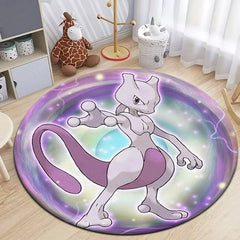 Pokemon Pikachu cute Printed Printed Carpet,rugs for bedroom,Living room floor mat