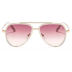 Sunglasses Women Mirror Quay Shades Brand Designer Gradient Pilot Sunglasses