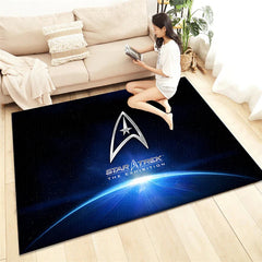 Star Trek HD Printed Carpet Living Room Home Decor Sofa Table Rug Anti Slip Chair