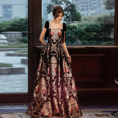 Formal attire Dresses: Evening Dresses Spaghetti Strap A-line Evening Gown