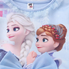 Fall Dresses for Girls Vestidos Frozen Elsa Dresses Birthday Party Long Sleeve Princess