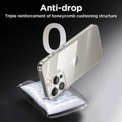 Case For iPhone 16 15 Pro Max Case Crystal Transparent PC Anti-Yellow Lens Protection Cover For iPhone 16 Pro Max Case