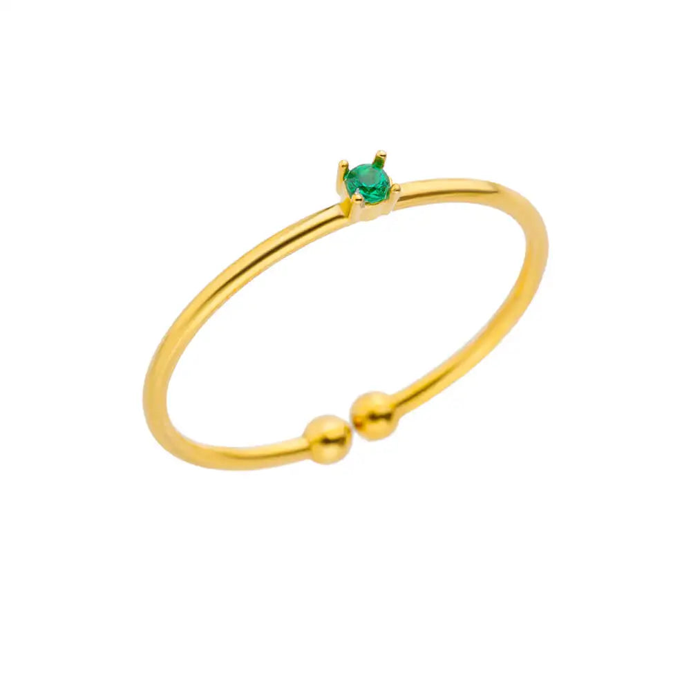Wedding Rings For Women Gold Color Open Finger Ring Party Jewelry