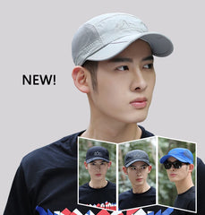 Summer Quick Drying Ultra-Thin Breathable Baseball Cap Men Women Snapback