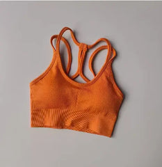 Sports underwear women's running shockproof summer quick drying back fitness bra