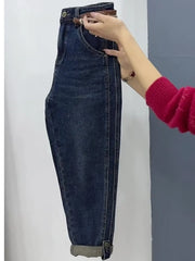 Y2k Jeans Pear-shaped Plus Size Women's Jeans Baggy Harem Pants