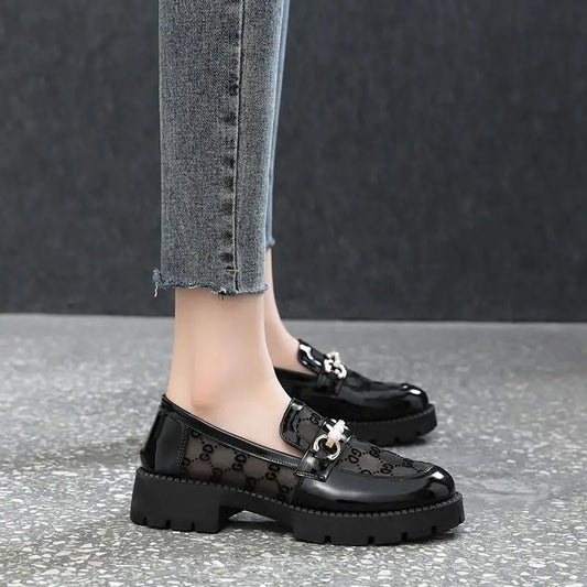 Shoes for Women Chic and Elegant Ladies Summer Footwear Normal Leather