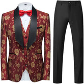 Tuxedo for Mens: Men's Evening Dress (suit + Vest + Trousers) Business Fashion