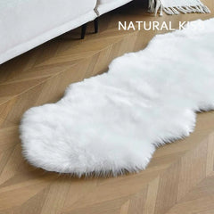 Fur Faux Sheepskin Soft Carpet Washable Seat Mats For Floor Fluffy Rugs Hairy Warm