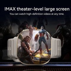 M99 Smartwatch 5G With 2.4inch Amoled Screen 900W Rotating Camera WIFI GPS Position Compass NFC Bluetooth 1024GB Smart Watch