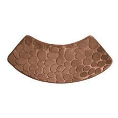 Curved Shower Mat,Anti-Slip Bathroom Carpet Rugs Corner Bath Tub Floor Foot Pads