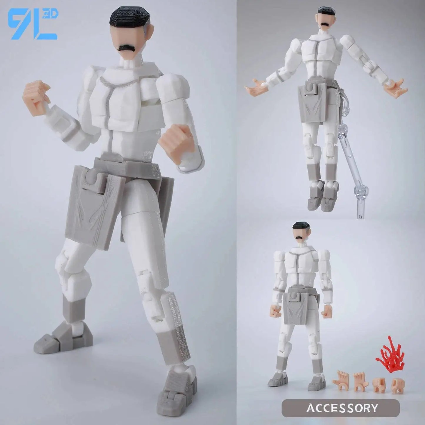 9L3D Printed Superheroes Invincible 2.0 Anime Multi-Jointed Shapeshift Toys Action Figures Mannequin Model Ornaments Gifts