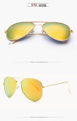 Air Force Pilot Sunglasses Men Polarized 62' Lens Large Sunglasses