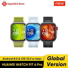 HUAWEI WATCH FIT 4 Pro Smartwatch Global Version 1.82 inch AMOLED Display Sapphire Glass ECG Sensor iOS & Android Compatible NFC