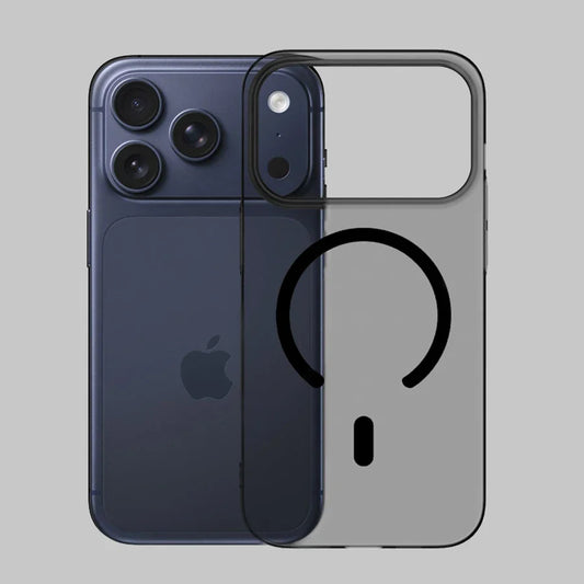 Luxury Ultra Thin Magnetic Translucent Matte Case For iPhone 17 16 15 14 13 12 Pro Max Plus 17 Air For Magsafe Clear Back Cover
