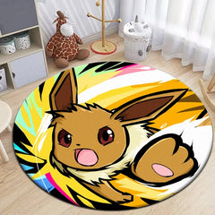 Pokemon Pikachu cute Printed Printed Carpet,rugs for bedroom,Living room floor mat