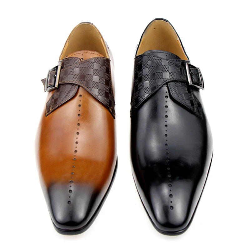 Men Designer Shoes Patent Leather Party Shoes Luxury for Men