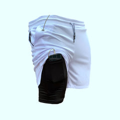 Running Shorts Men 2 in 1 Training Gym Shorts Fitness Men Joggers Jogging