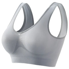 Women Seamless Bras Sports Wireless Notepads Bra Female Breathable Brassiere