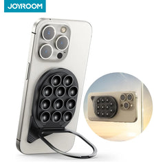 Phone Mount Strong Magnetic Phone Holder Mount with Pull Ring Phone Grip for iPhone/Samsung/Android