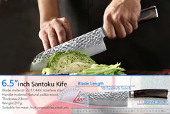 Kitchen Knives Professional Chef Knife Set Japanese Santoku Knifes Meat Cleaver