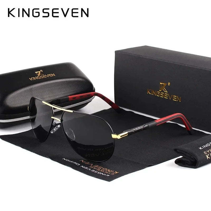 Men’s Sunglasses Aluminum Luxury Retro Functional Glasses Women