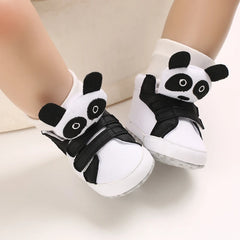 Classic Baby Shoe Boy Girl Baby Cute Animal Face Casual Flat Sneaker First Baby