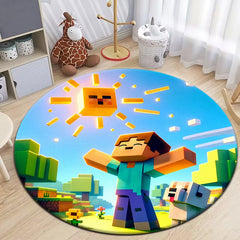 National game Carpet for Living Room Rugs Camping Picnic Mats Flannel Anti-Slip Rug