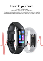 Amoled Smart Watch Smartwatch Band Women Men Heart Rate Blood Oxygen Waterproof Connected Smart Bracelet Sport Fitness Tracker