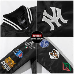 Bomber Jacket for Men: Baseball Jackets | Yankees Baseball Jacket