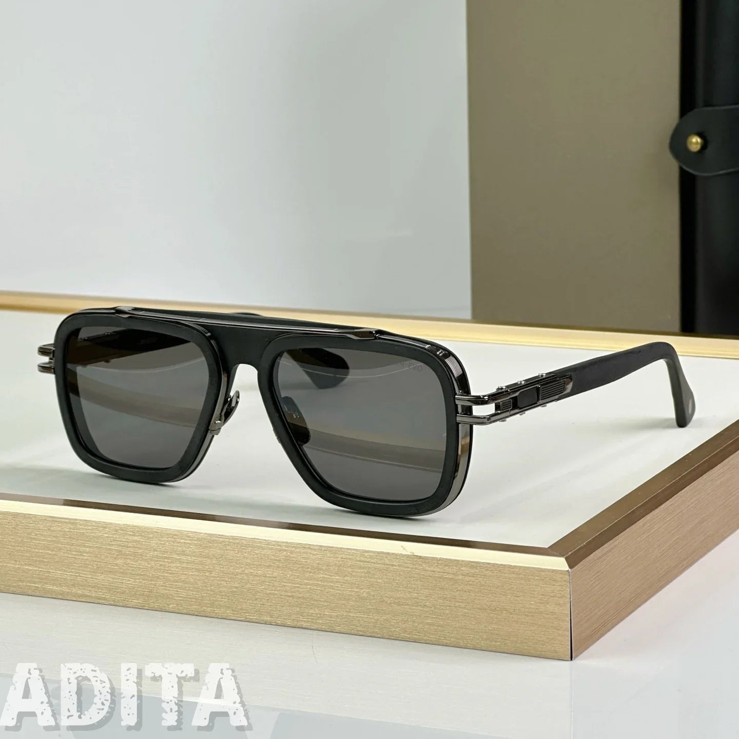 ADITA LXN EVO DTS403 Top High Quality Sunglasses for Men Classic Women Luxury Brand Designer Fashion sun glasses UV400 With box