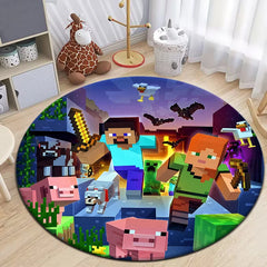 National game Carpet for Living Room Rugs Camping Picnic Mats Flannel Anti-Slip Rug