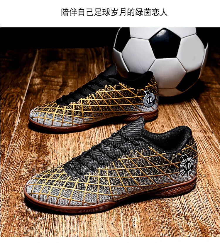Professional Men's Soccer Shoes Society Indoor Training Football Boots