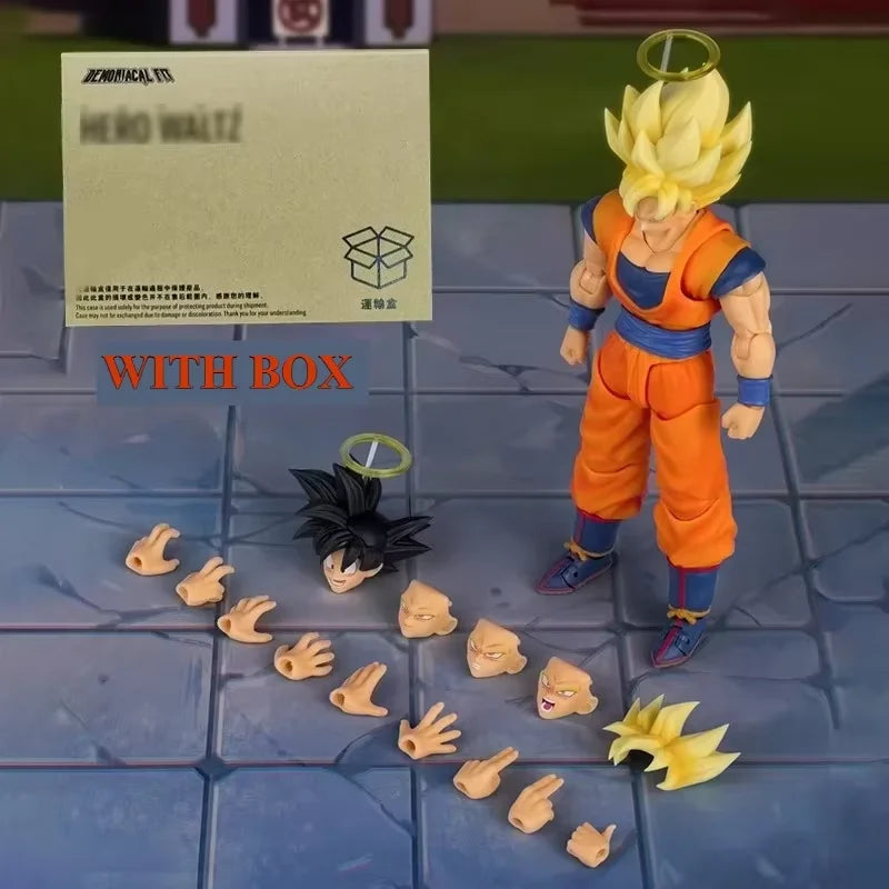 Demoniacal Fit Son Goku Figure Dragon Ball Z SHF Goku Figurine Martialist Forever Return From Beyond Action Figures Model Toys