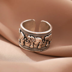 Creative Beautiful Retro Animal 925 Sterling Silver Jewelry Personality Ethnic