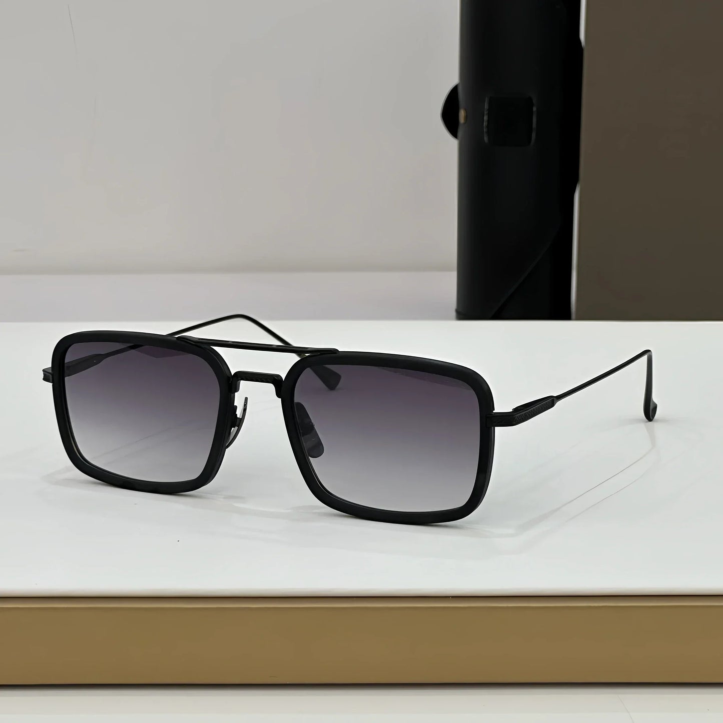 ADITA FLIGHT EIGHT Top High Quality Sunglasses for Men Titanium Style Fashion Design Sunglasses for Womens with box