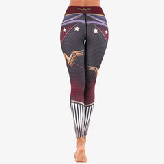 Women Sport Leggings 3D Print Elastic High Waist Yoga Pant Superhero Leggins Gym
